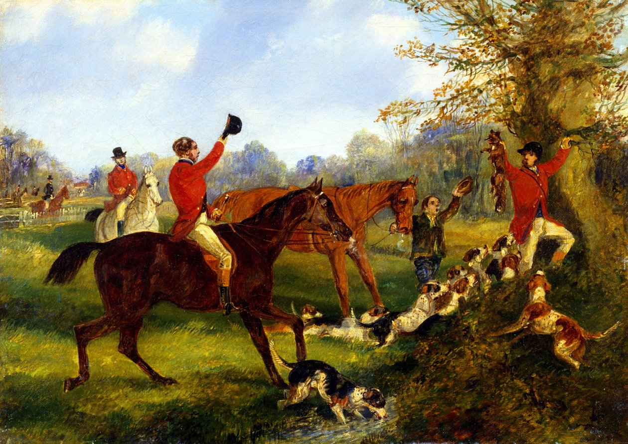 द फिनिश, c.1840 द्वारा हेनरी थॉमस अल्केन
