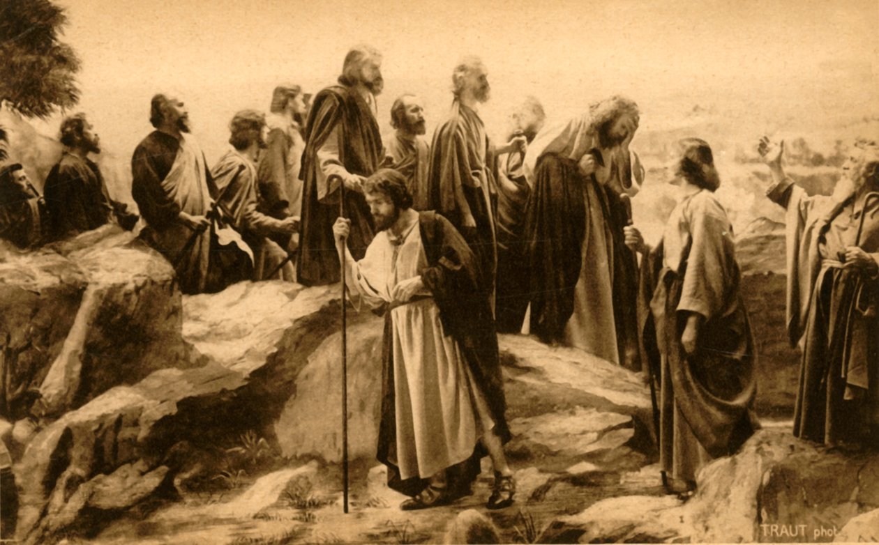 यरूशलेम की यात्रा, 1922। द्वारा हेनरी ट्रुट