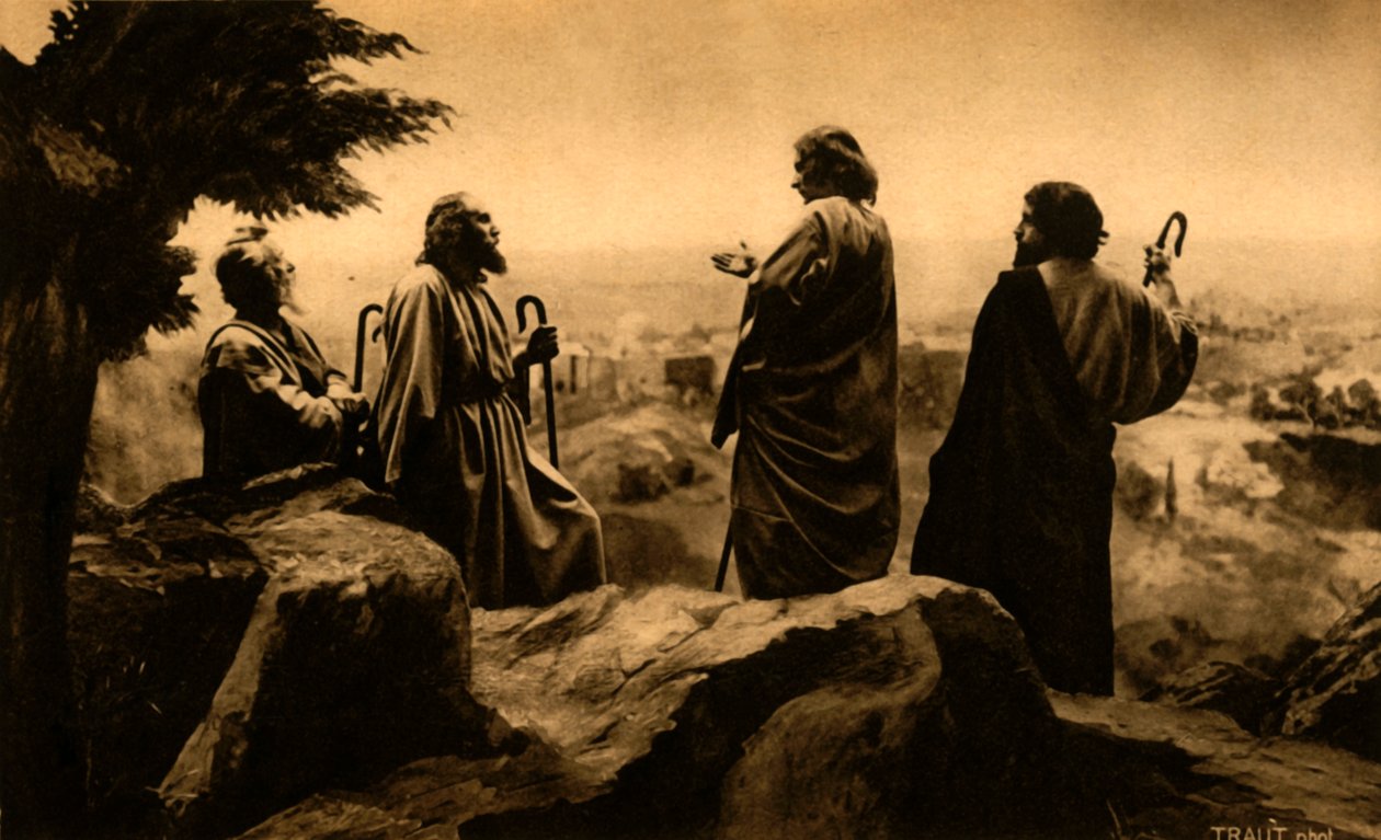 यरूशलेम की यात्रा, 1922। द्वारा हेनरी ट्रुट