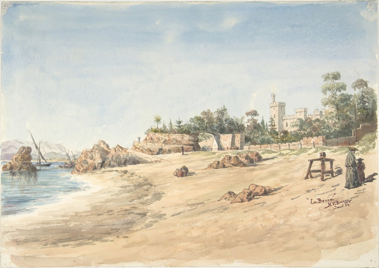 द माउथ, 1882। द्वारा हेनरी विक्टर बर्ग्यो