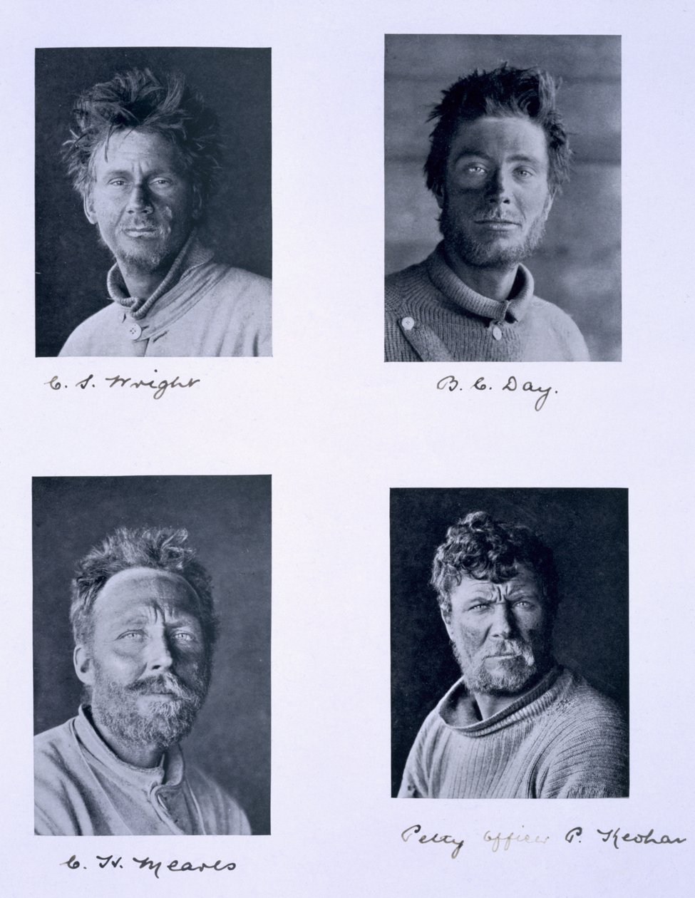 कैप्टन स्कॉट (1868-1912) के नेतृत्व में दक्षिणी ध्रुव के &39;टेरा नोवा&39; अभियान (1910-13) के सदस्य द्वारा हर्बर्ट पोंटिंग