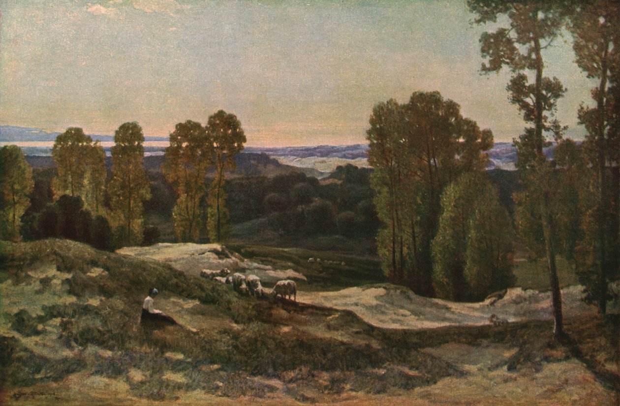 टिब्बा, पास डी कैलाइस, फ्रांस, 1908, c1930 के बीच एक अतीत। द्वारा हरबर्ट ह्यूजेस स्टैंटन