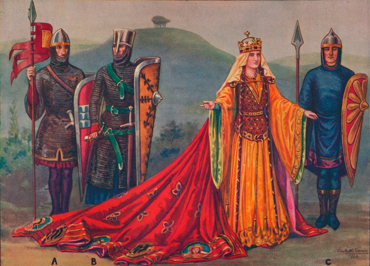 द लेडी ऑफ द इंग्लिश, 1141, 1926 द्वारा हरबर्ट नॉरिस