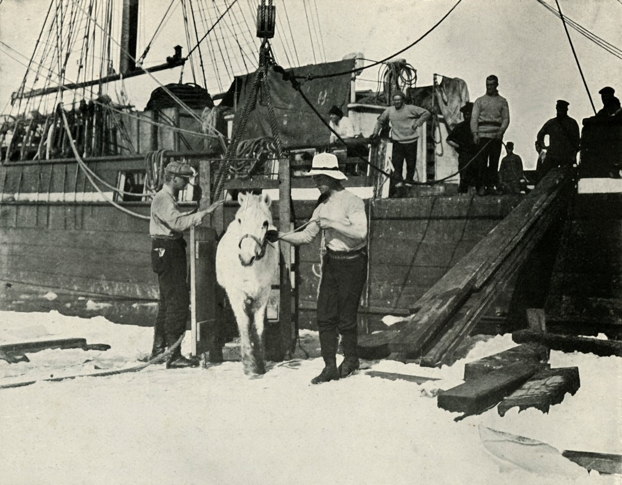 पोनीज़ से अलग, c19101913, 1913 द्वारा हर्बर्ट पोंटिंग