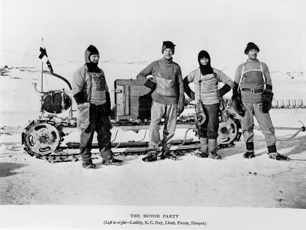 मोटर पार्टी - लैस्ली, डे, इवांस और हूपर, 1911 द्वारा हर्बर्ट पोंटिंग