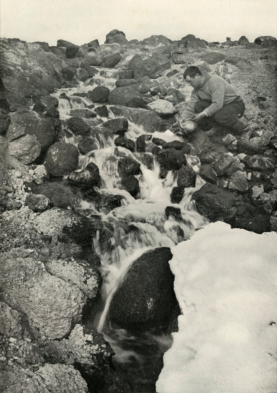 एक घटना के कुछ - एक ताजा पानी झरना, c19101913, 1913 द्वारा हर्बर्ट पोंटिंग