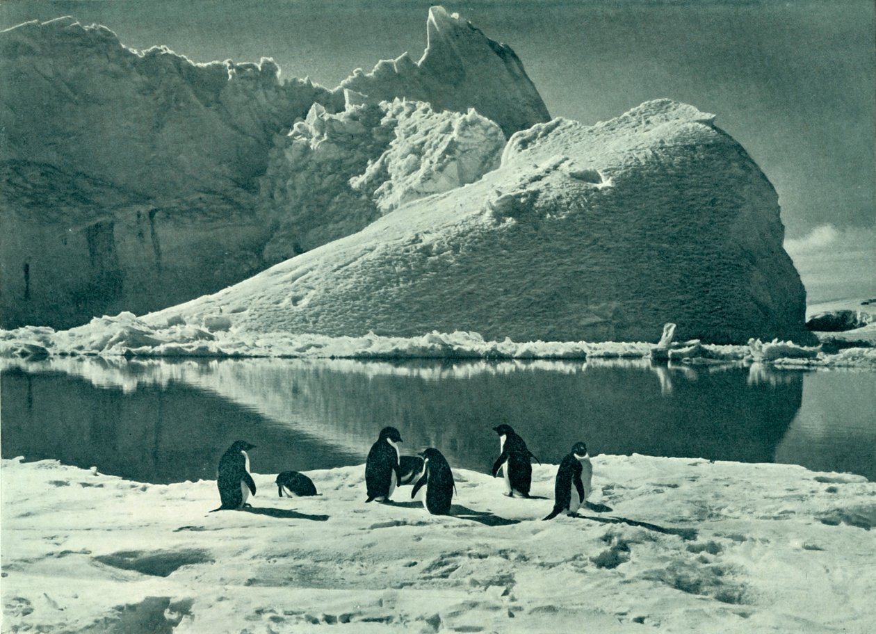 समर टाइम - द आइस ओपनिंग अप, c19101913, 1913। द्वारा हर्बर्ट पोंटिंग