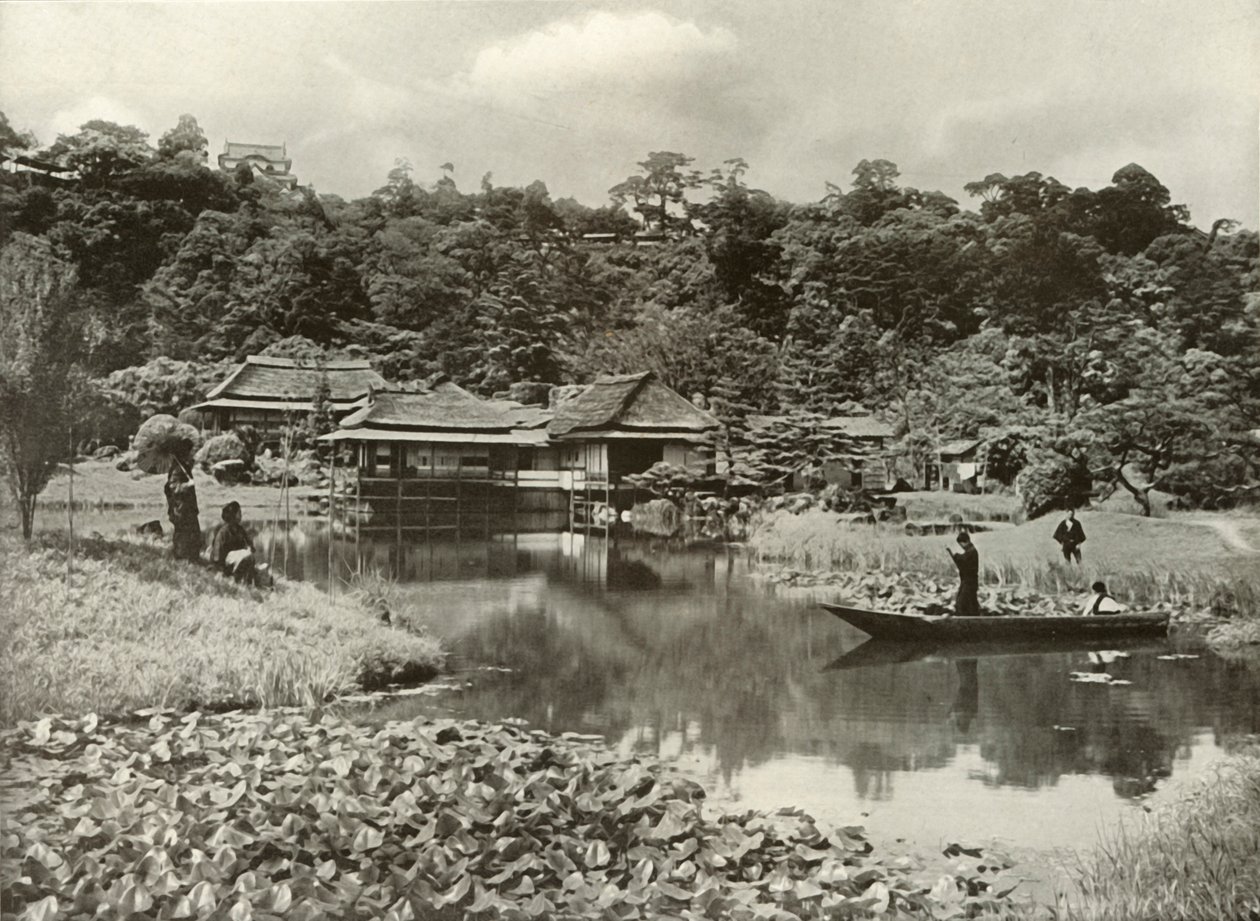 हा-की-टी इन और गार्डन हिकोन, 1910 में। द्वारा हर्बर्ट पोंटिंग