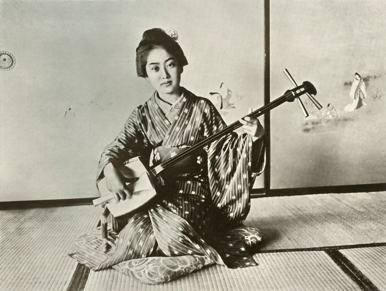 अपरिहार्य गीशा, 1910। द्वारा हर्बर्ट पोंटिंग