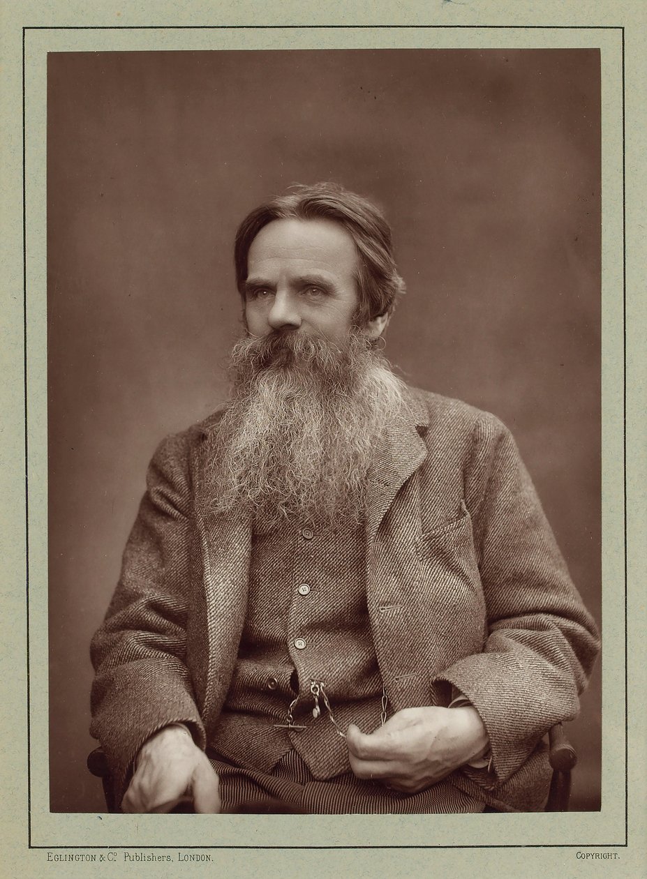 चित्रकार विलियम होल्मन हंट 1827-1910, सीए 1885 का पोर्ट्रेट। द्वारा हरबर्ट रोज बैरड