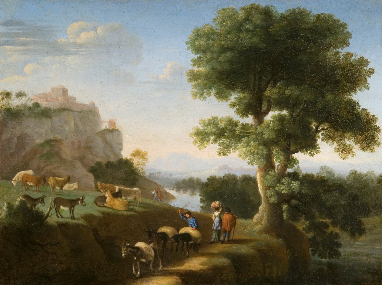 'लैंडस्केप', 1620-1655 द्वारा हरमन वैन स्वानेवेल्ट