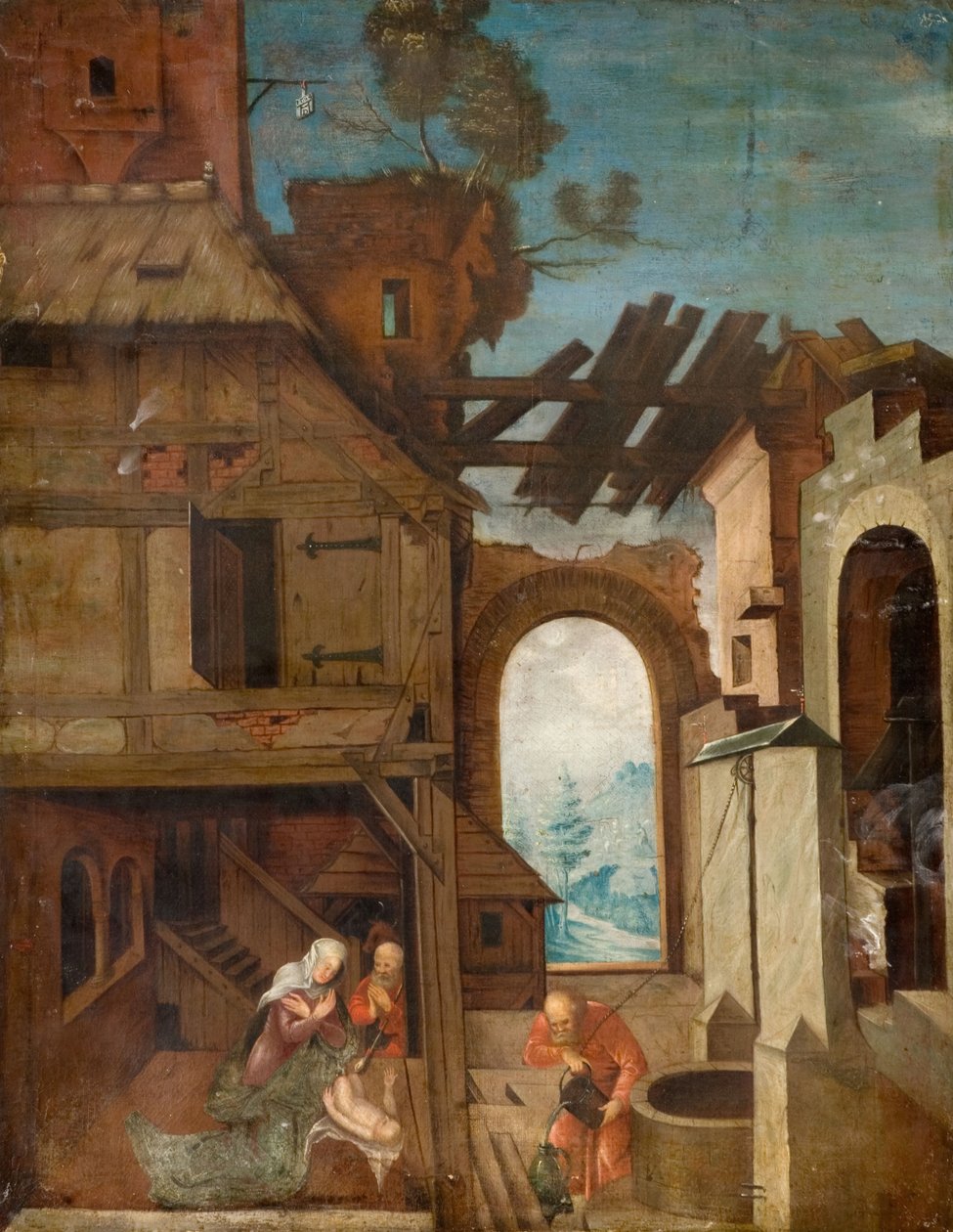 जन्म, c1530-1550। द्वारा हेर्री ने डे बील्स से मुलाकात की