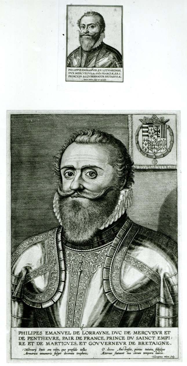 लोरेन के फिलिप-इमैनुएल का पोर्ट्रेट, ड्यूक ऑफ मर्कॉरिटी (1558-1602) द्वारा हिरोनिमस या जेरोम वेरिएक्स