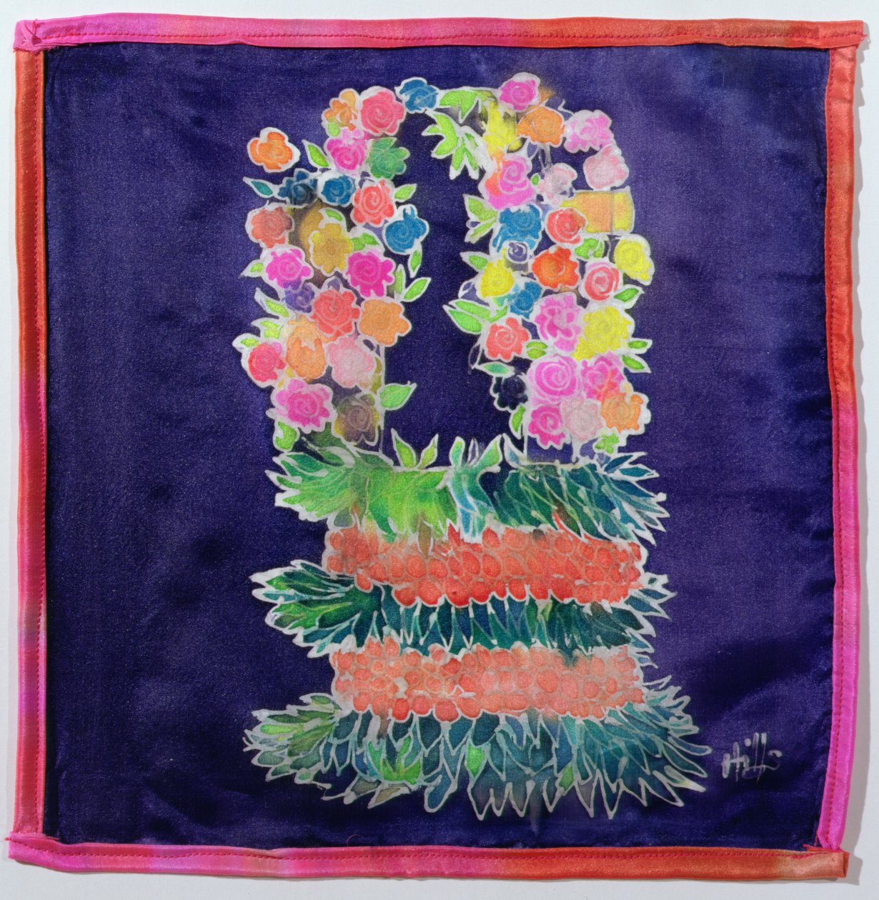 शीर्षकहीन, 2005 (रेशम पर रंग) द्वारा हिलेरी सिमोन