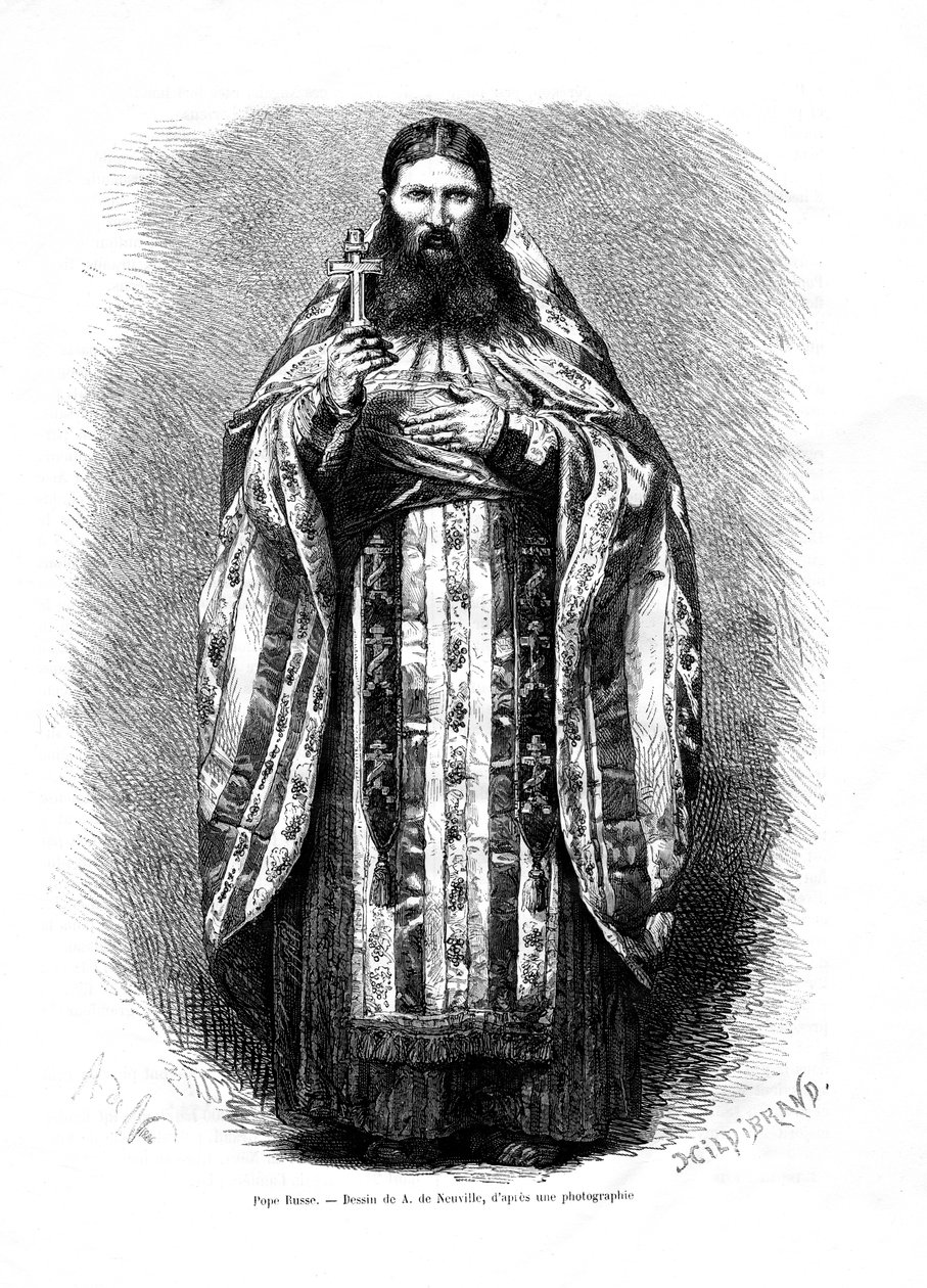 रूसी पोप, 1886 द्वारा Hildibrand