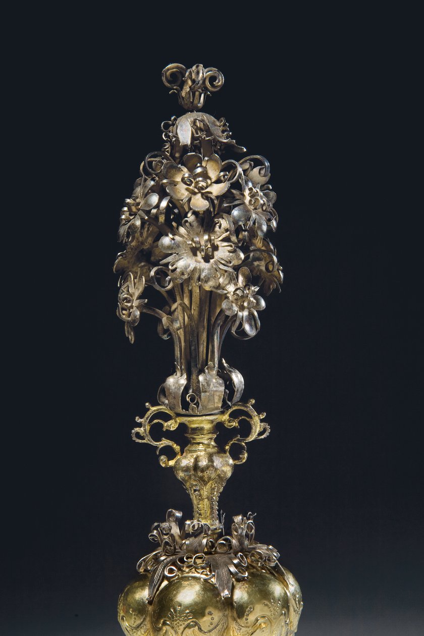 मेडिंगेन मिनर्वा कप, c.1650 (सिल्वर और वर्मील) द्वारा हेनरिक ओह्मसेन