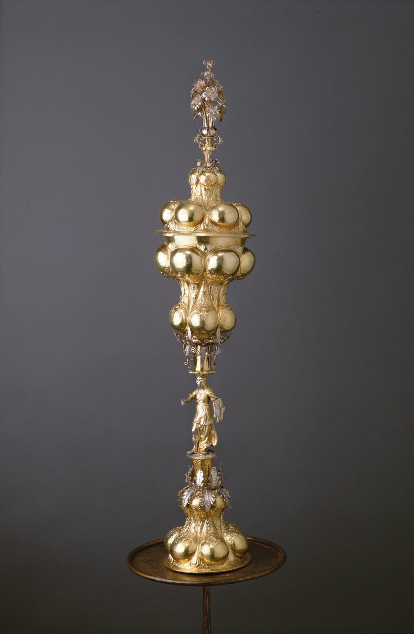 मेडिंगेन मिनर्वा कप, c.1650 (चांदी और सिंदूर) द्वारा हेनरिक ओह्मसेन