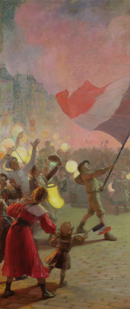 1895 में नेशनल फेस्टिवल की मेमोरी द्वारा Hippolyte Berteaux