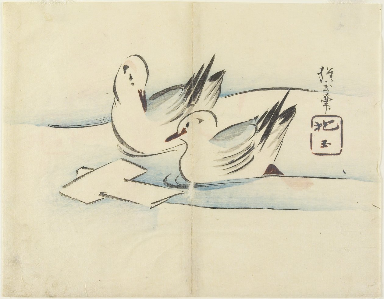 (बतख), सी। 1830 द्वारा Hogyoku