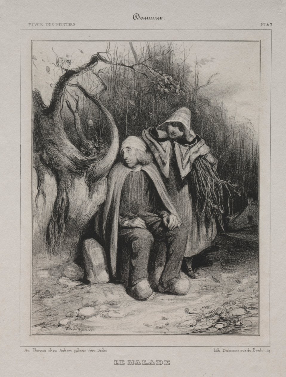 अमान्य, 1835। द्वारा होनोरे ड्यूमियर