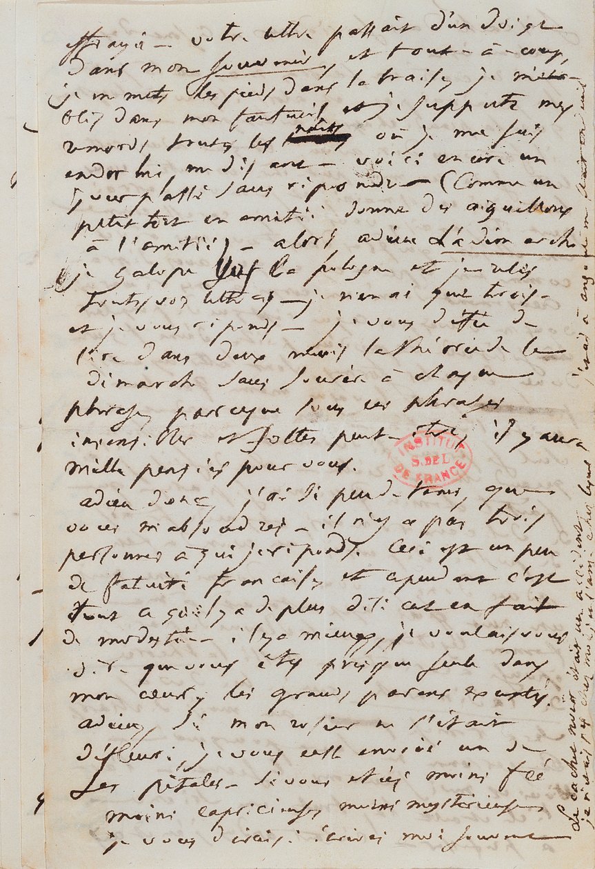 पत्रों और Balzac की पांडुलिपियों द्वारा होनोर डी बाल्ज़ाक