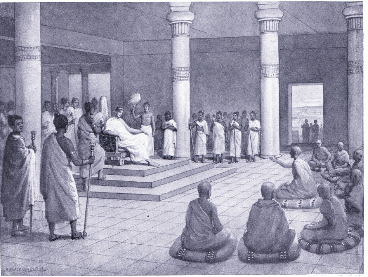 राजा मलिंडा ने 140 ई.पू. द्वारा होरेस वैन रुइथ