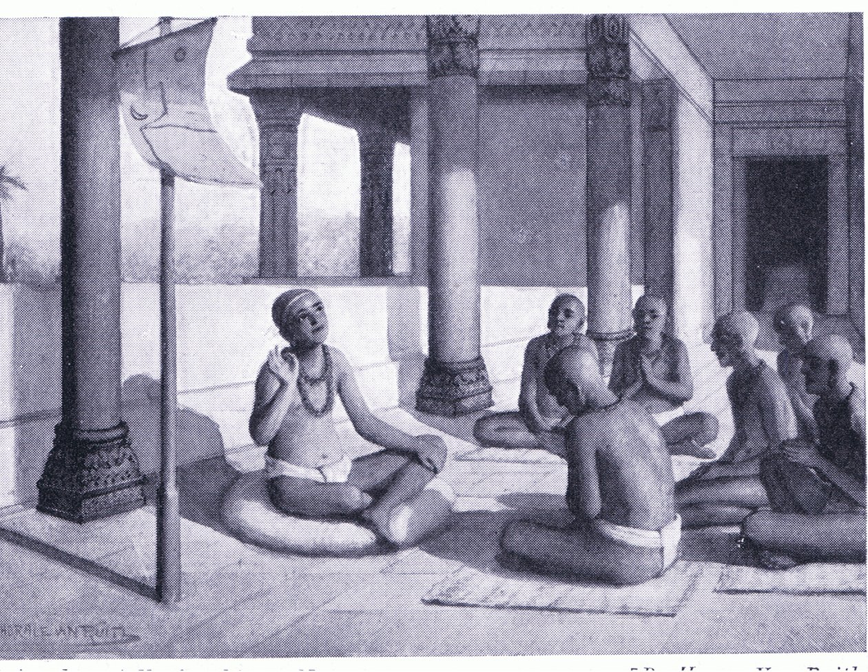 शंकराचार्य ने एक ईश्वर की बात 815 ई.पू. द्वारा होरेस वैन रुइथ