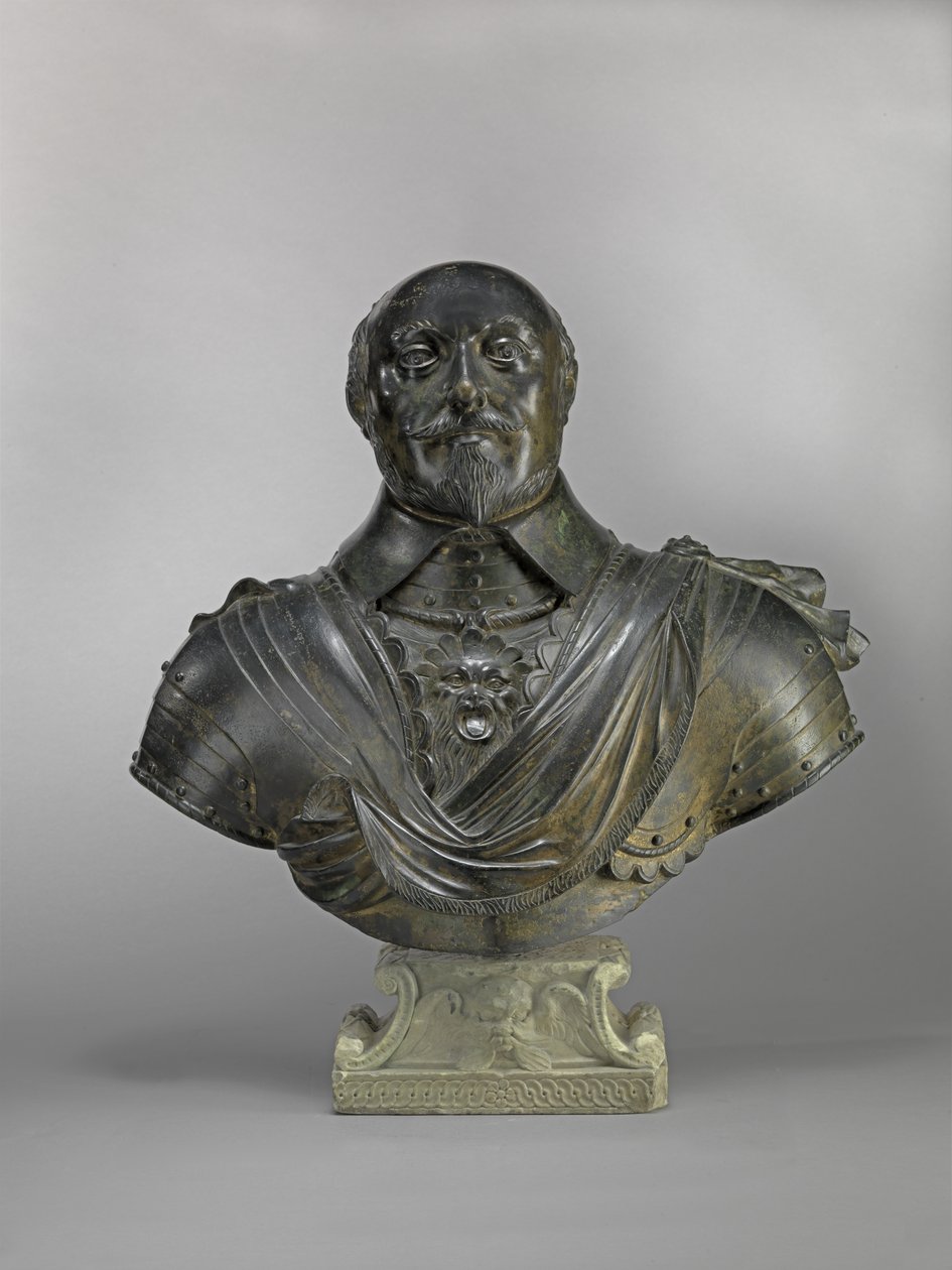 रॉबर्ट बर्टी (1582-1642) लिंडसे का पहला अर्ल, सी .1640 (कांस्य) द्वारा ह्यूबर्ट ले सुयूर