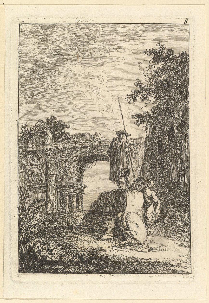 LArc de Triomphe.nd द्वारा ह्यूबर्ट रॉबर्ट