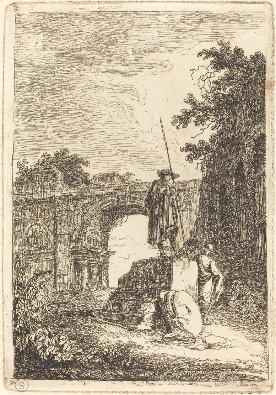 विजयी आर्क द्वारा ह्यूबर्ट रॉबर्ट