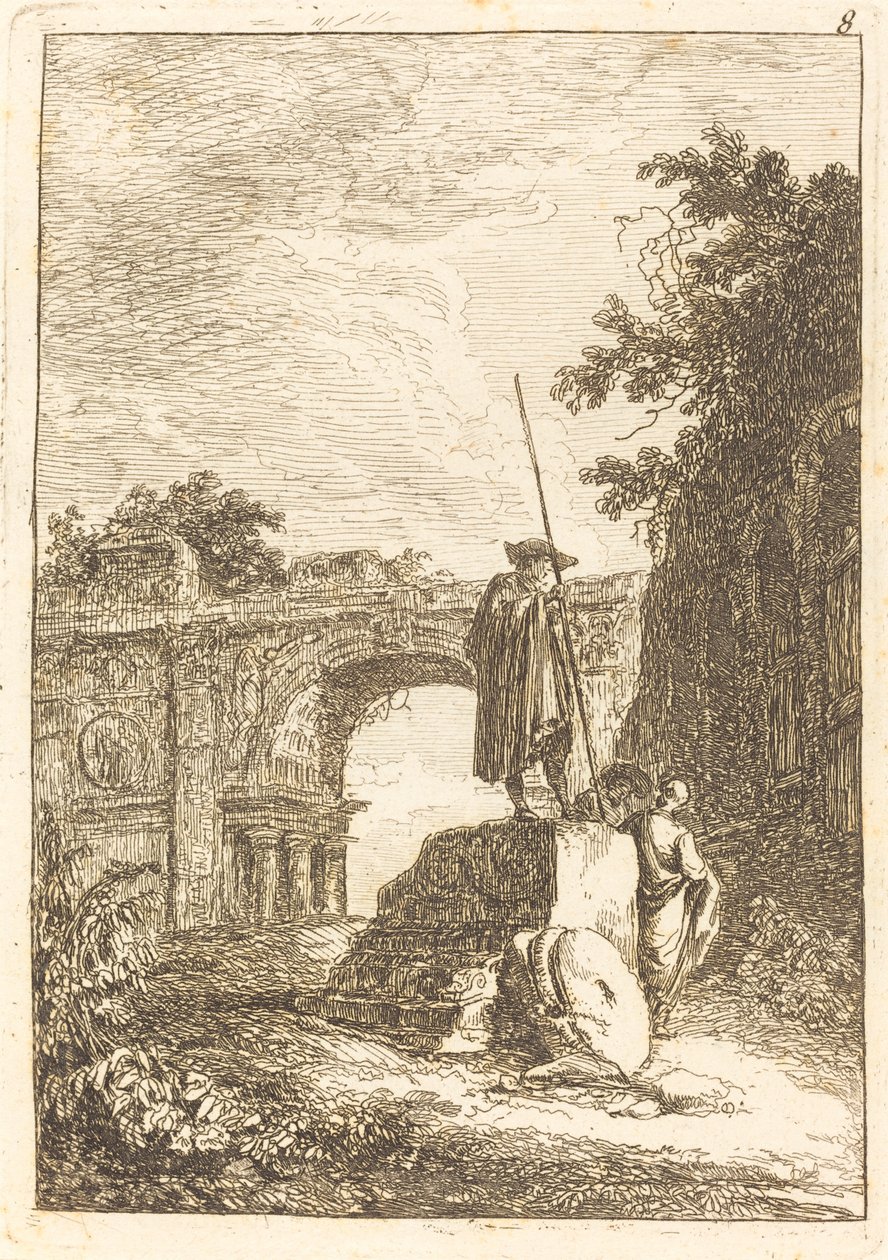 विजयी आर्क द्वारा ह्यूबर्ट रॉबर्ट