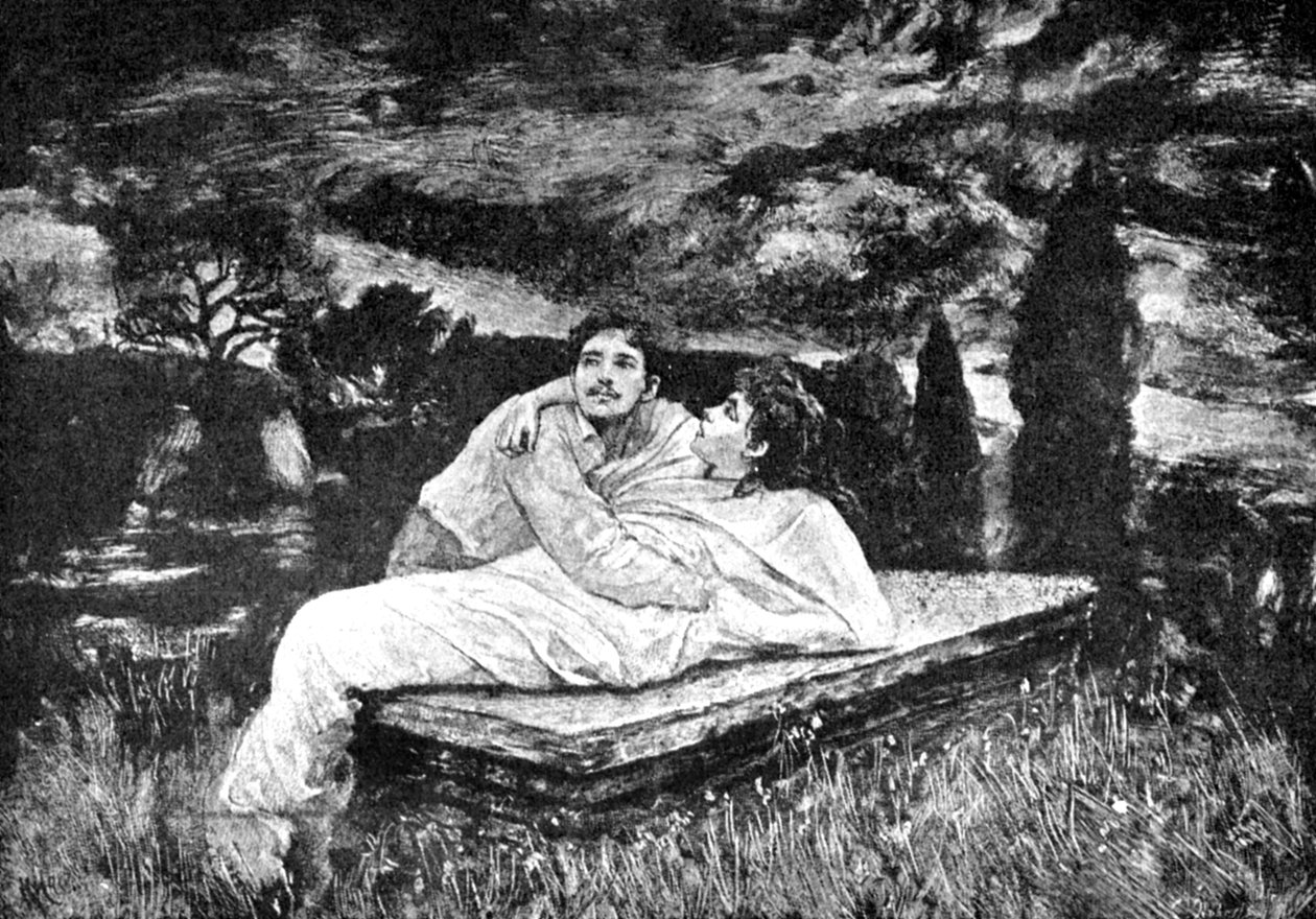 डेयरबर्विलेज़ का टेस, 1923। द्वारा ह्यूबर्ट वॉन हेर्कॉमर