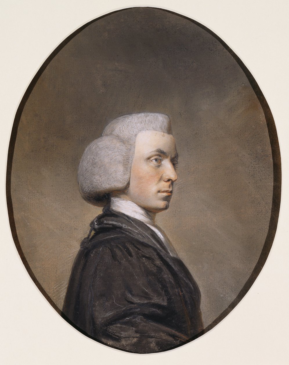 Revd। फिलिप वोडहाउस, 1790 (पेस्टल, चॉक और पेपर पर ग्रेफाइट) द्वारा ह्यूग डगलस हैमिल्टन