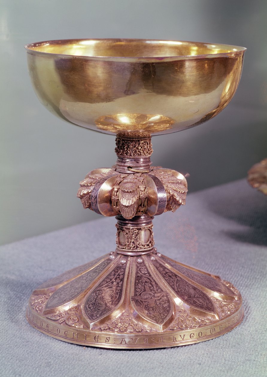 जाइल्स डे वाल्कोर्ट का चालन, c.1228 (रजत और नाइलो) द्वारा ह्यूगो डी ओग्निज़