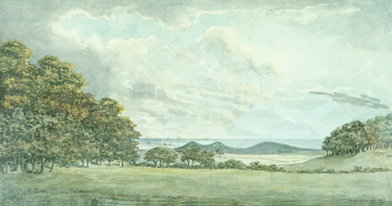 शेरिंगम हॉल के लिए लाल किताब, c.1812 द्वारा हम्फ्री रिटन