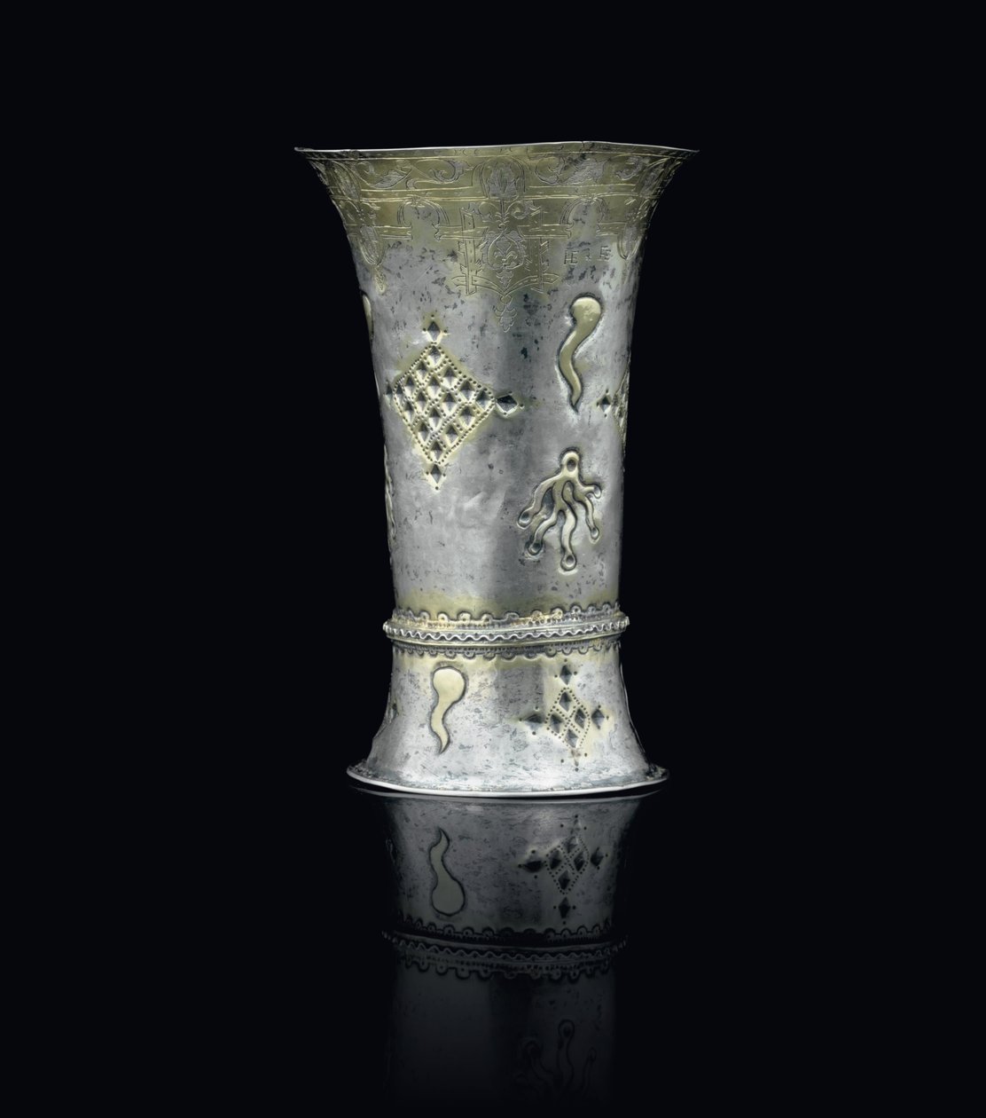 बीकर, शायद डेब्रेसेन, c.1600 द्वारा हंगेरियन स्कूल