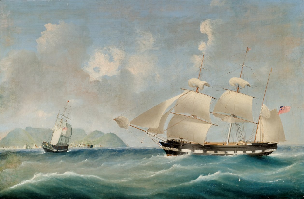 सीस्केप, 1850 द्वारा I. तुडगे