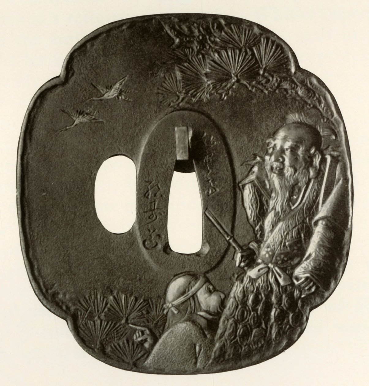 द ओल्ड कपल ताकासागो, c1800-1820, 1910। द्वारा इचिजोसै हिरोटोशी
