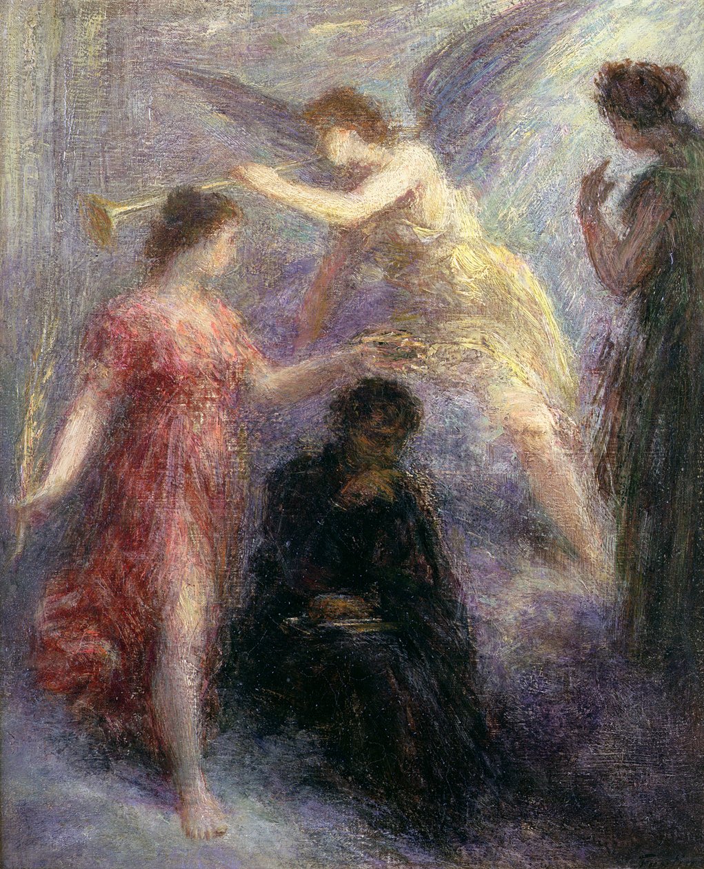 Apotheosis de Berlioz, 19 वीं शताब्दी द्वारा इग्नेस हेनरी जीन फेंटिन लटौर