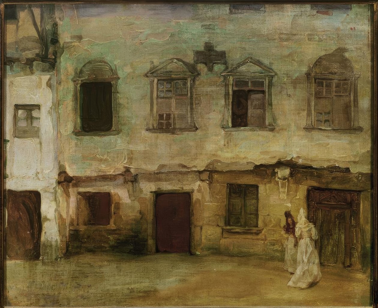 इग्नासियो जूलोआगा - स्ट्रीट इन ए ओल्ड कास्टिलियन टाउन &39;, 1894, कैनवस पर तेल द्वारा इग्नासिओ ज़ुल्ओगा वाई ज़बलेटा