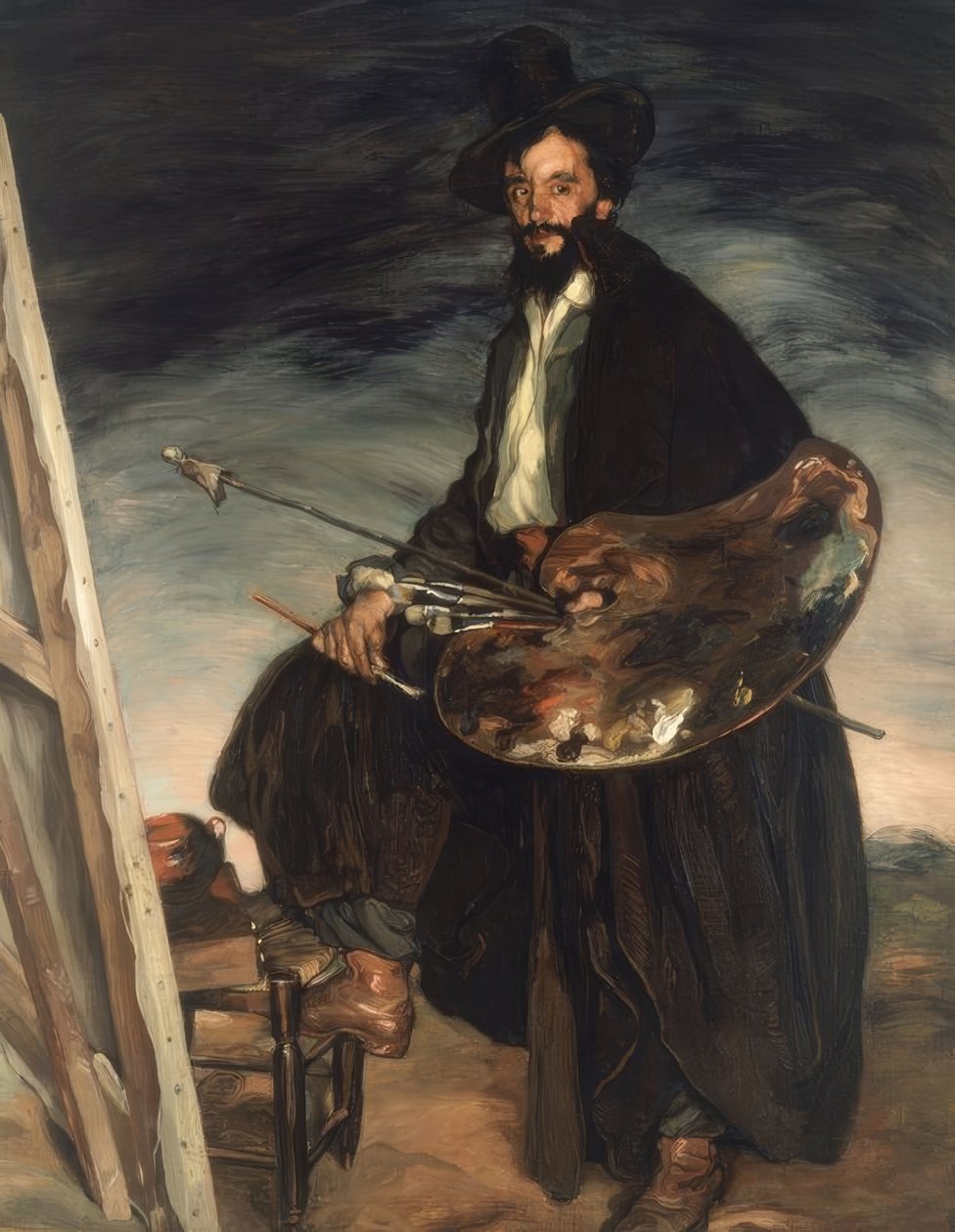 पेंटर उरंगा-1905 का पोर्ट्रेट - OLEO LIENZO, 146 × 115.5 CM द्वारा इग्नासिओ ज़ुल्ओगा वाई ज़बलेटा