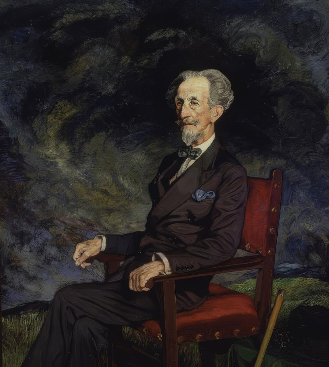 RETRATO DE ROBERT CUNNINGHAME GRAHAM - 1935 - O - L - 149X130 CM द्वारा इग्नासिओ ज़ुल्ओगा वाई ज़बलेटा