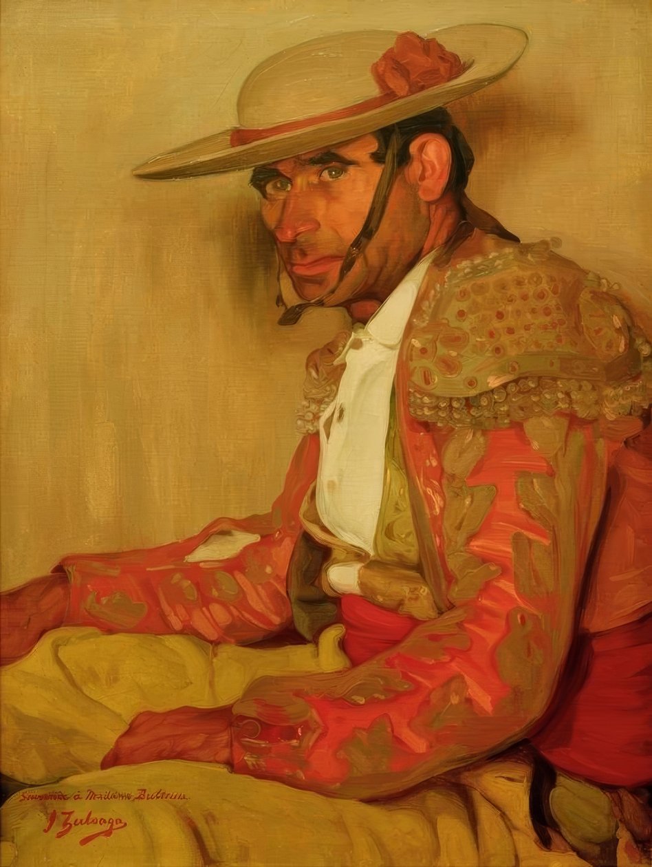 Zuloaga, Portrait des Picadors El Coriano द्वारा इग्नासिओ ज़ुल्ओगा वाई ज़बलेटा