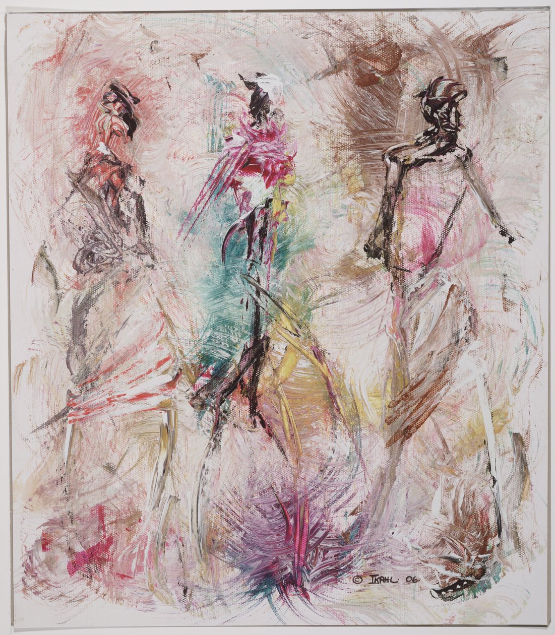 शीर्षकहीन, 2006 (ऐक्रेलिक एसिड मुक्त बोर्ड पर) द्वारा इकाहल बेकफोर्ड