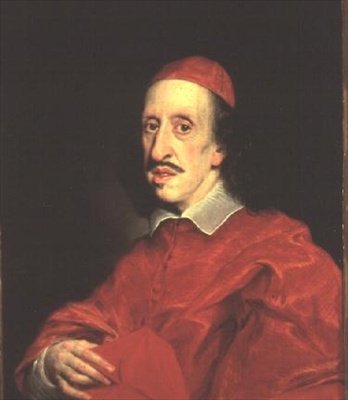 कार्डिनल लियोपोल्ड डी मेडिसी का पोर्ट्रेट, c.1667 (कैनवास पर तेल) द्वारा इल बेसिसियो