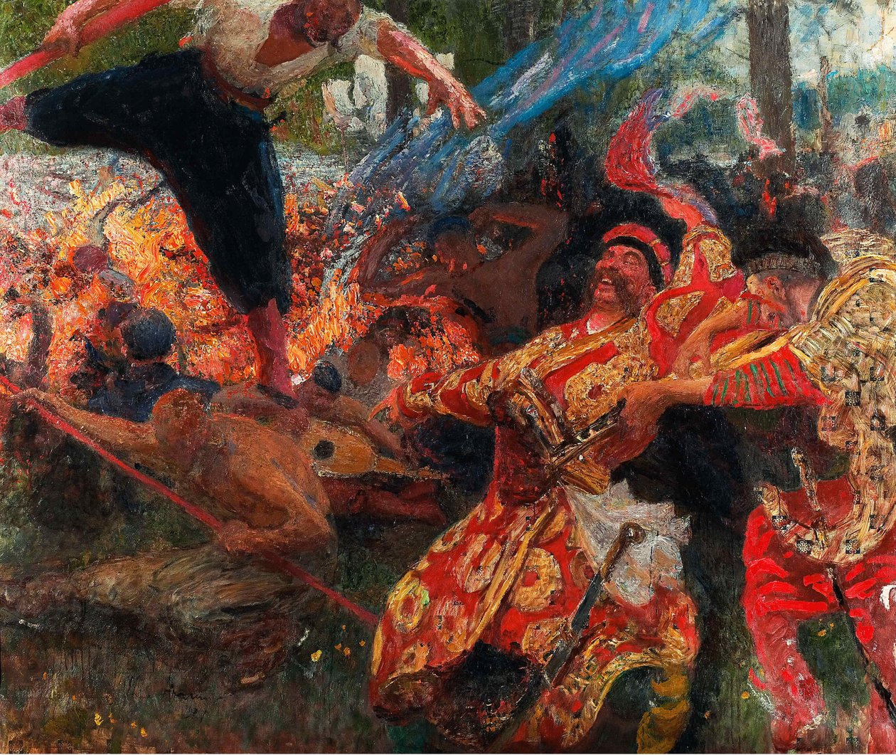 Hopak द्वारा इल्या एफिमोविच रेपिन