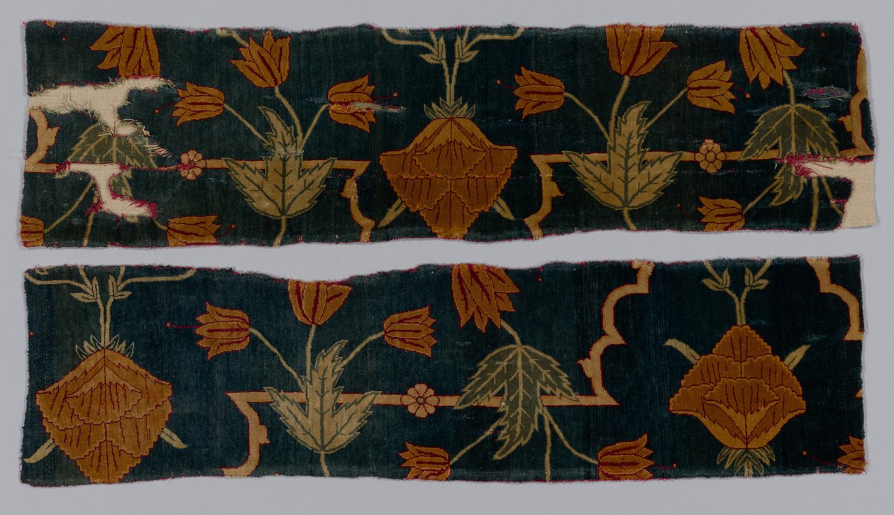 एक कालीन के टुकड़े, 1600-1650। द्वारा शाही कारख़ाना