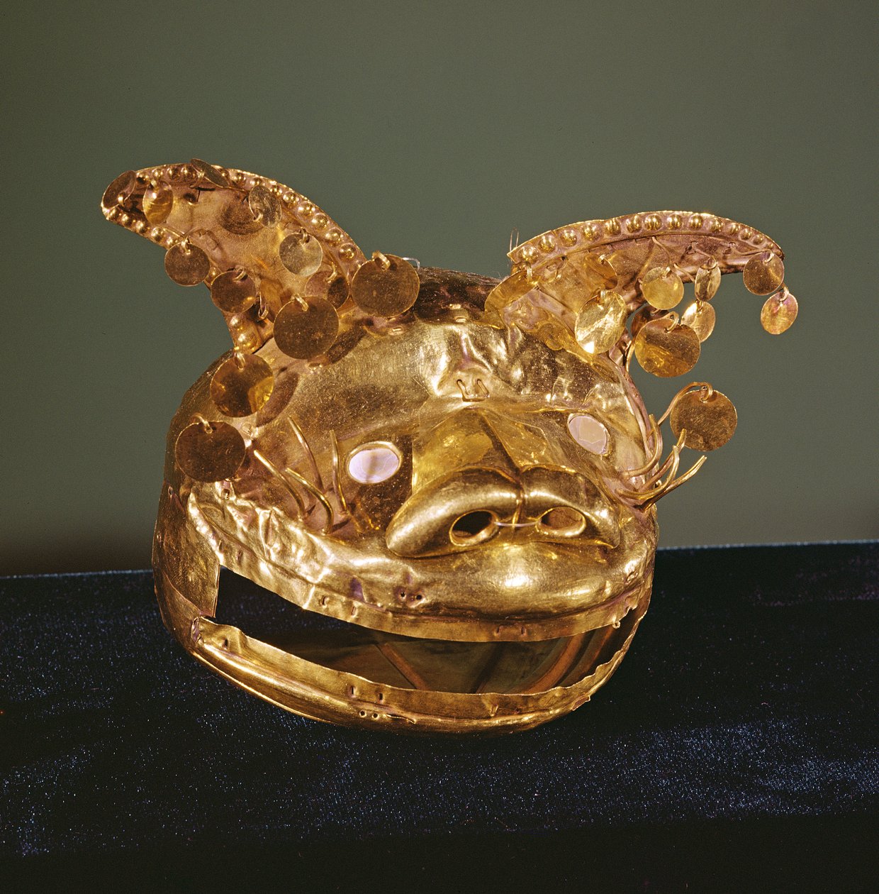 जगुआर हेलमेट मास्क (सोना) द्वारा Incan