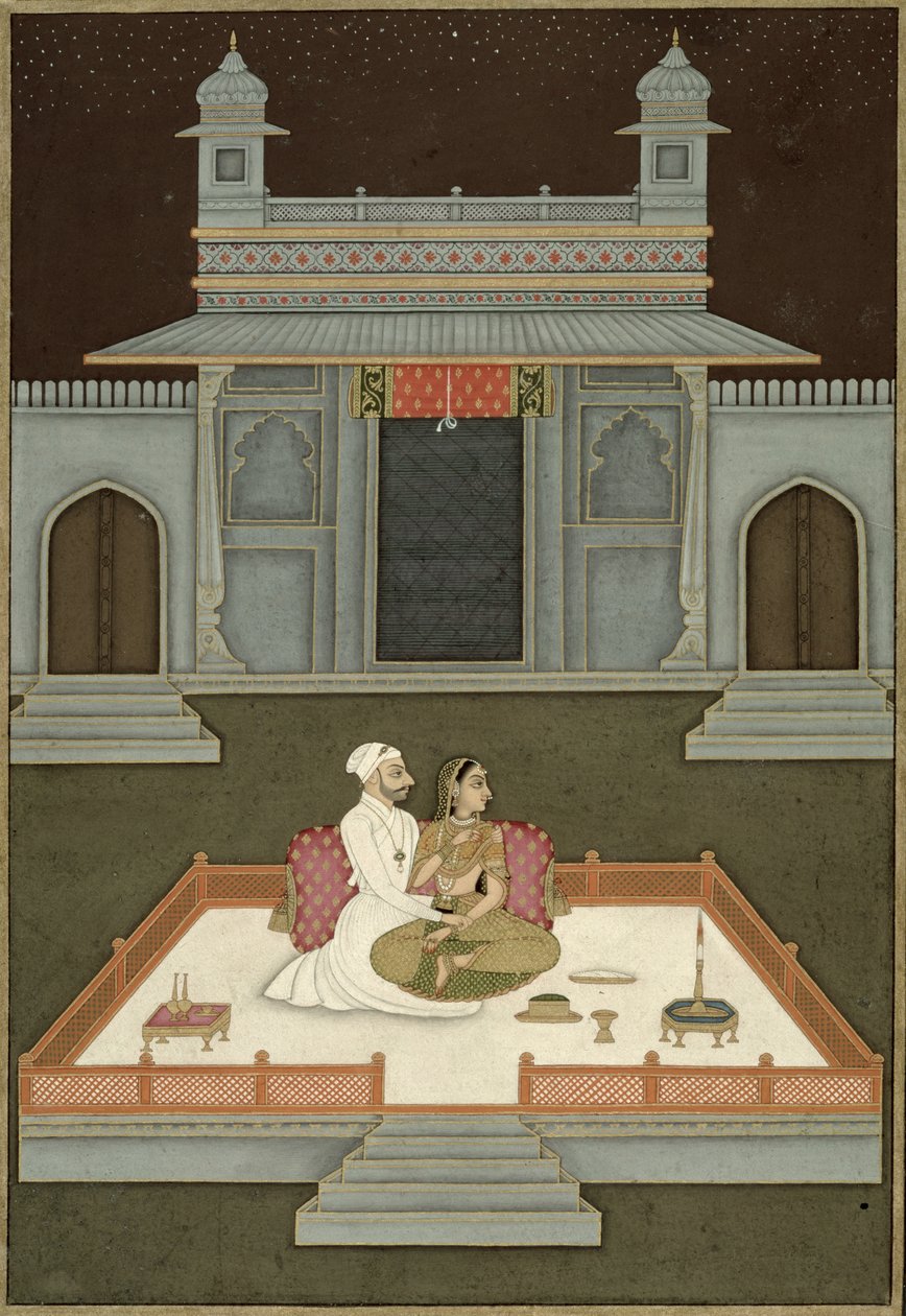 में। 65.3 राग दीपका, सी .1760 द्वारा इंडियन स्कूल
