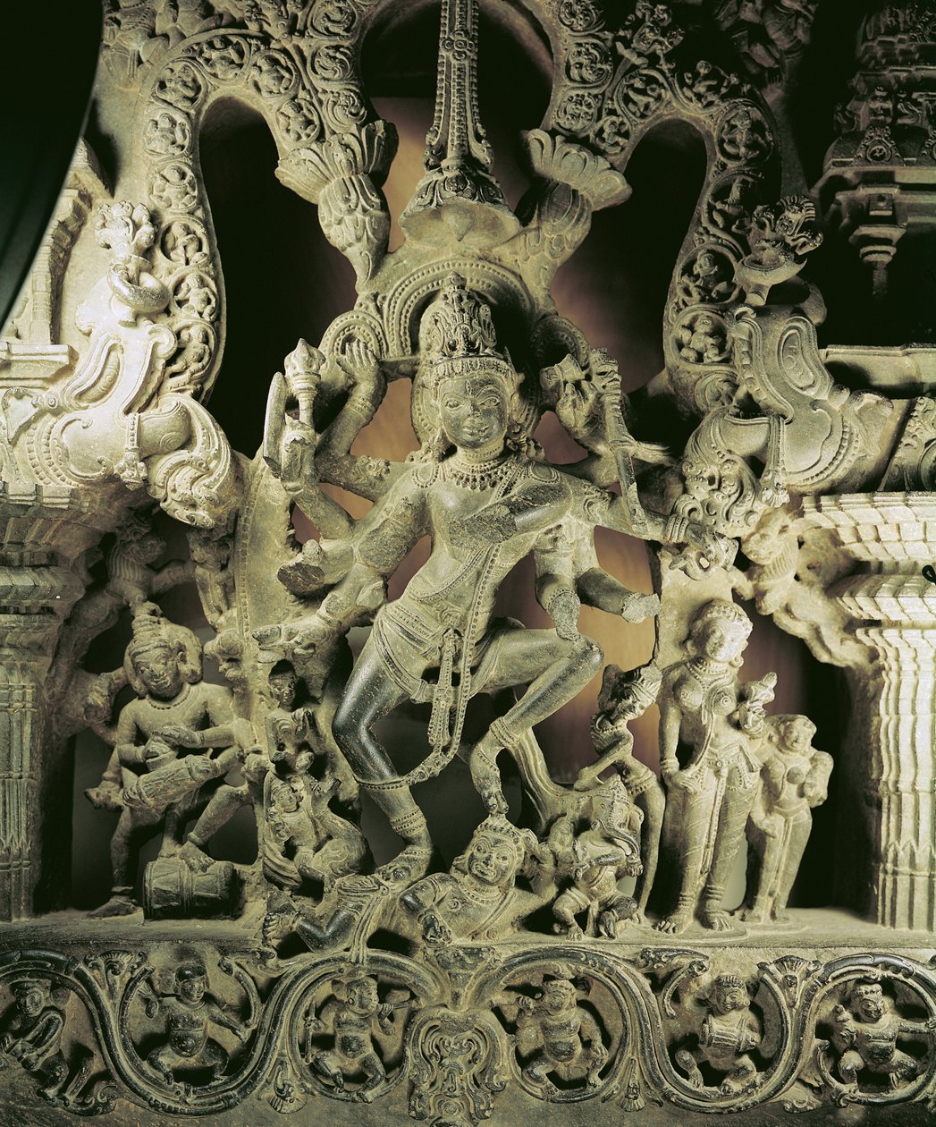 शिवा नटराज, काकतीय राजवंश के साथ लिंटेल द्वारा इंडियन स्कूल